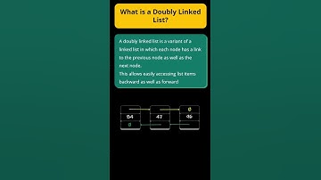12. What is a Doubly Linked List #Shorts #algorithm #datastructures