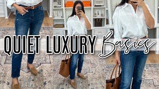 QUIET LUXURY STYLE  5 Basics to Create the PERFECT Outfit | LuxMommy