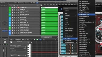 All Logic Pro Ultrabeat drumkit sounds played note by note