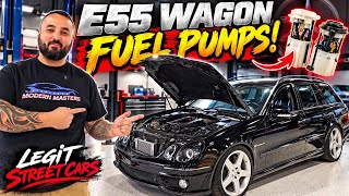Something Was VERY Wrong With the Fuel System in LegitStreetCars E55 Wagon…