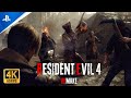 Resident Evil 4 | PS5 4K60 | Chainsaw Scene | RE4 Remake Village Part