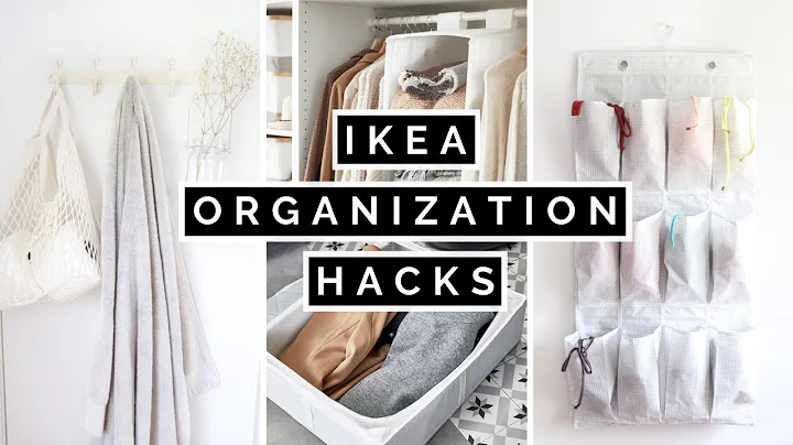 IKEA HOME ORGANIZATION HACKS UNDER $10 + HAUL