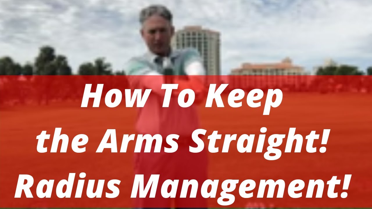 Управление радиусом: руки должны быть прямыми! Гольф-лагерь Stack and Tilt! Профессиональный голь...