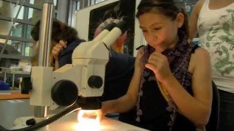 Kids at the MPI-CBG Science Night