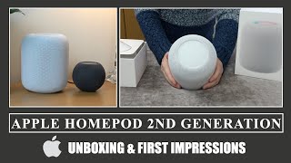 Apple HomePod 2nd Generation Unboxing \& First Impressions