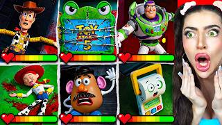 TOY STORY 5: ALL BOSSES with HEALTHBARS! (Toy Story NEW CHARACTER Lilypad)