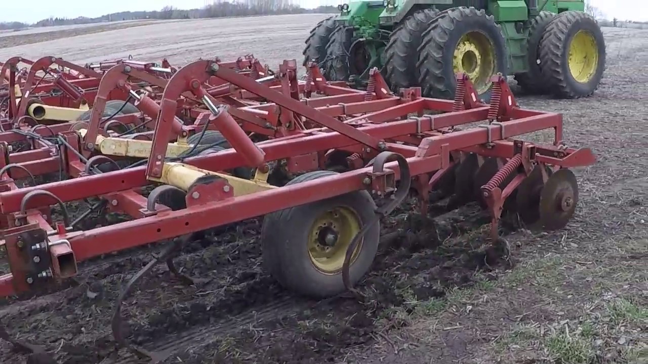 Getting the Krause Mulch Finisher in the Field YouTube