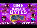 Creative Exercise from Mario Paint (SNES) - One Minute Bytes #20 (The 8-Bit Big Band)