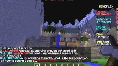 Mineplex Easter 2015 hacker in castle siege!