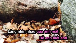 Video thumbnail of "[KARAOKE] Yêu 4 - tone nữ"