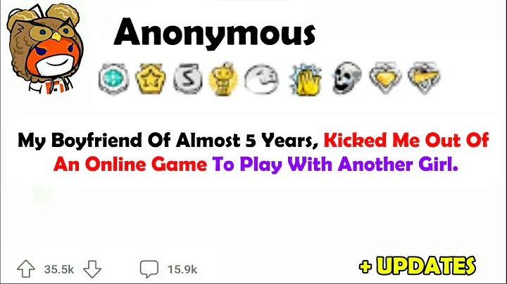 My Boyfriend Of Almost 5 Years, Kicked Me Out Of An Online Game To Play With Another Girl.