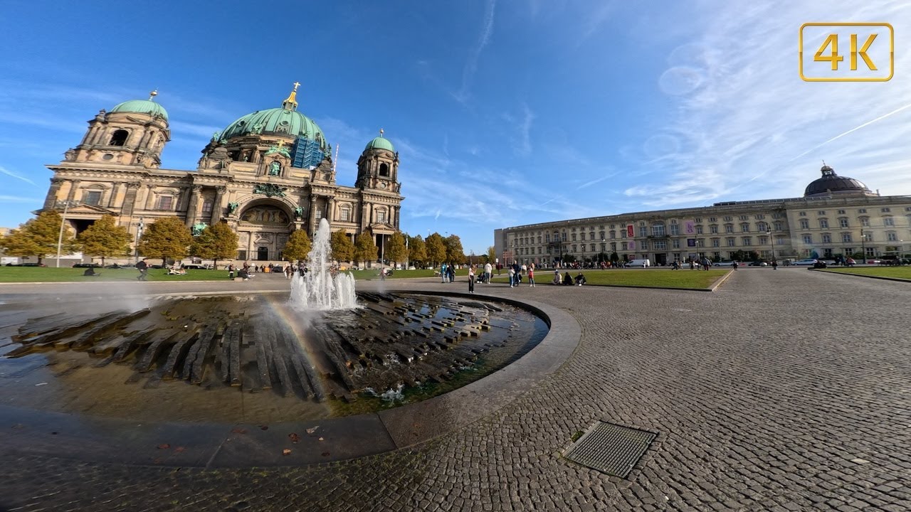 4K WALKING TOUR OF BERLIN, GERMANY
