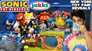 Sonic The Hedgehog JAKKS Pacific & Diamond Select Toys/Merch Revealed At New York Toy Fair 2020!