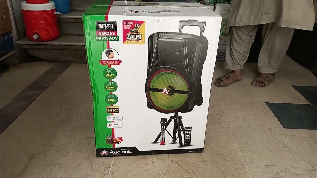 Audionic MH75 Portable Mehfil Speaker Price In Karachi Saddar Regal
