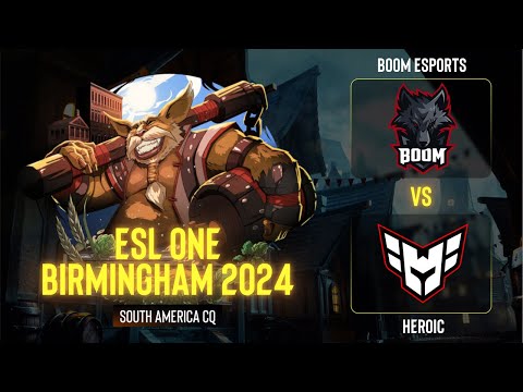 BOOM Esports проти Heroic | Гра 2 | ESL One Birmingham 2024 - CQ - SA