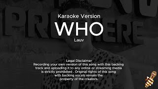 Download Lagu Lauv, BTS - Who (Karaoke Version) Download Lagu Lauv, BTS - Who (Karaoke Version)