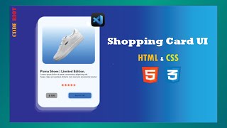 Famous 🛍️ Shopping Card UI Design 💡 | HTML & CSS for Beginners 👨‍💻 Net Worth