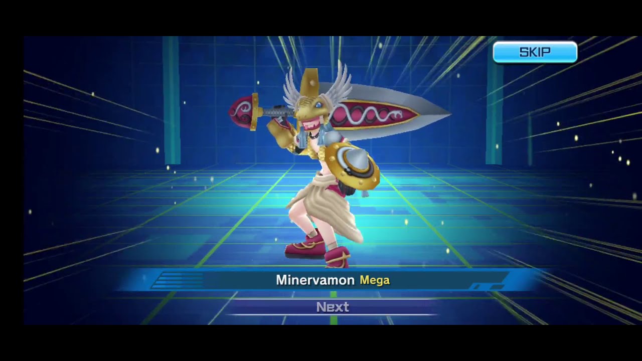 Monzaemon to Minervamon - Digimon ReArise