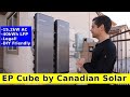 Ep cube by canadian solar complete home backup but diy friendly