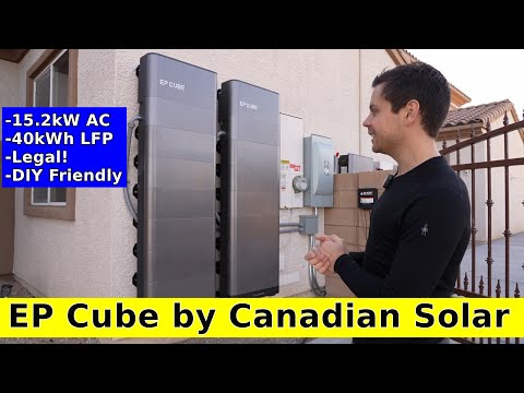 EP Cube by Canadian Solar: Complete Home Backup but DIY Friendly!