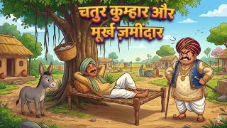 चतुर कुम्हार | । Hindi Moral Story | kahani | bed time story | cartoon story | कहानी screenshot 5