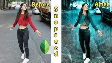 Snapseed Moody Grey Effect | Snapseed Photo Editing -[Farhan Editxx] #moodygrey