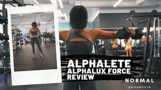 ALPHALETE Alphalux Force HONEST review | How is it after working out?? | Normal gym goer!!