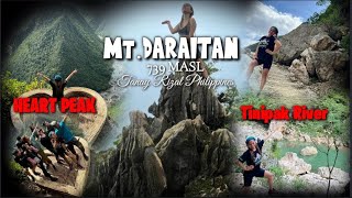 Valentines Climb at Mt Daraitan to Heart Peak down to Tinipak River hikingvlog h