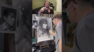 How To Draw Sylvester Stallone! 😳🤯 #shorts