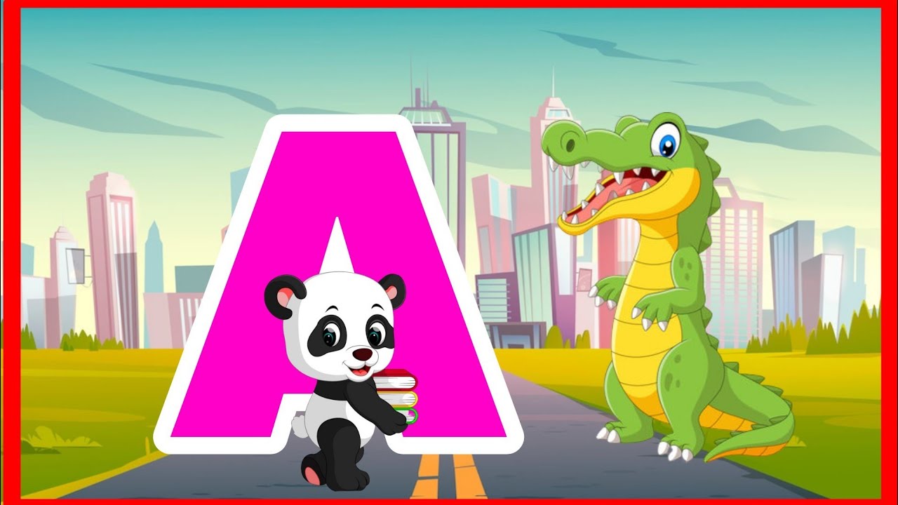 ABC Learning For Kids | Kids A to Z Words | ABC Phonics | Preschool ...
