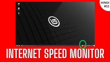 Why And How To Add Internet Speed Monitor to Linux Mint XFCE Panel (Tutorial) || Hindi