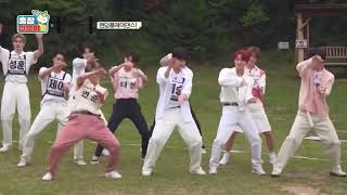 TXT and Enhypen dancing to Hey MAMA