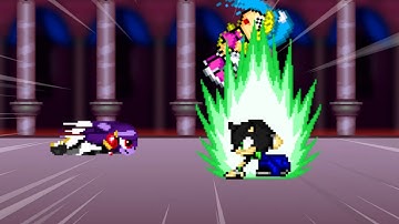 Jack and Dede vs Amethia (Re-Make) (in 34 Sec) (Pivot Sprites Battle)