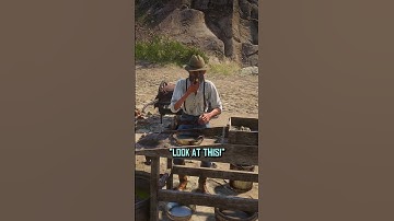 NPC Finds Gold Nugget and Instantly Regrets It - #rdr2 #shorts