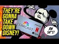 Netflix apple  comcast combine to take down disney plus