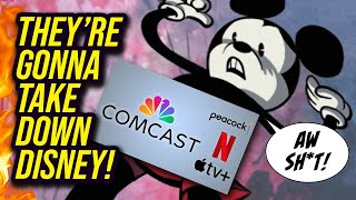 Netflix +Apple + Comcast COMBINE to Take Down Disney Plus?!