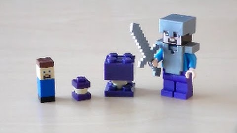 Lego Minecraft Shulker Tutorial