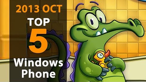 5 Best Windows Phone Games for October 2013