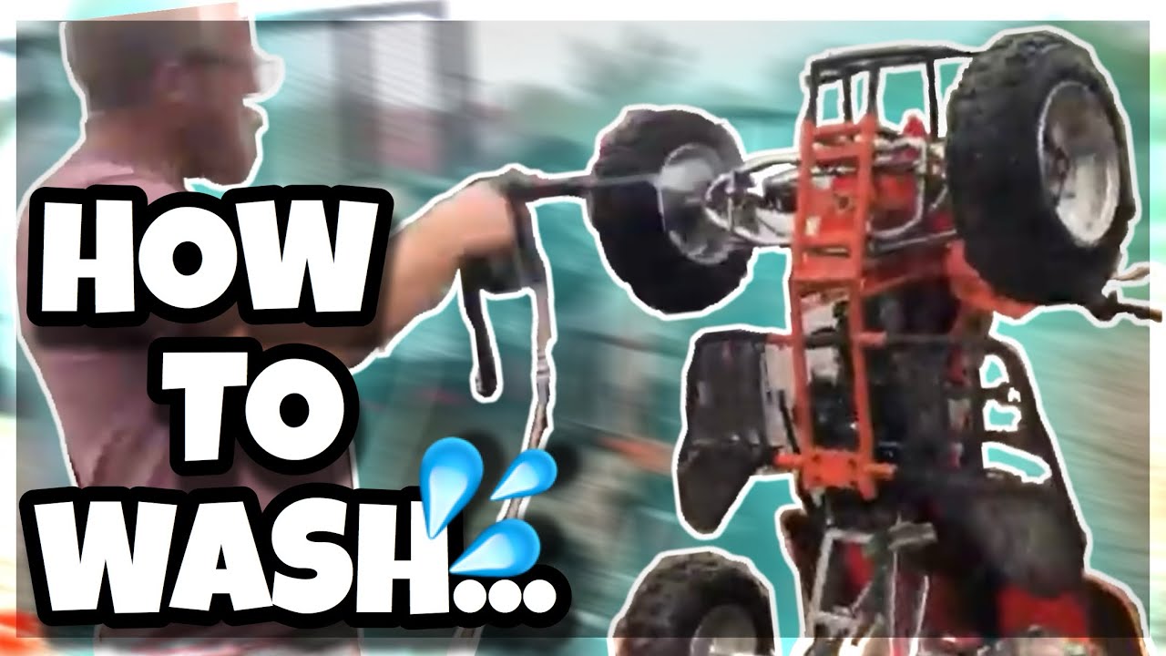 How to wash your atv or dirtbike right