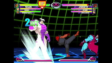 【MVC2】Sabretooth Tag Concept (projectile assist)