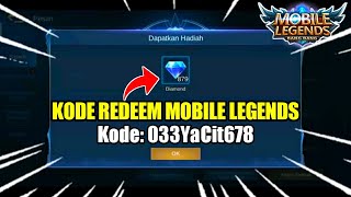 KODE REDEEM MOBILE LEGENDS FREE DIAMOND CUMAN DAFTAR DI ITEMKU DAPAT DIAMOND GR4T1S