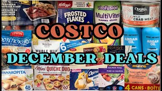 COSTCO DEALS FOR DECEMBER! GROCERY SHOPPING! TOP COSTCO DEALS! SHOP WITH ME!