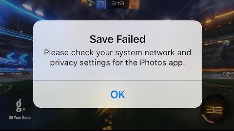 Discord File save Failed (Please Check Your System Network and Privacy Settings for the Photos app)