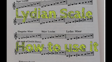 The Amazing Lydian Scale