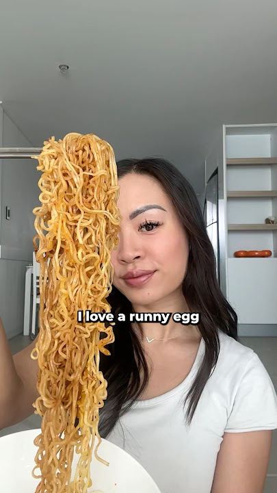 my first instant stir fry noodles! #shorts