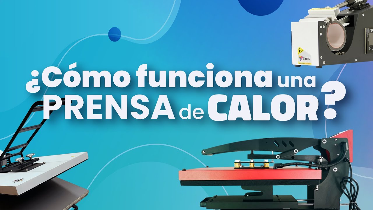 Cómo Funciona una Prensa de Calor? 