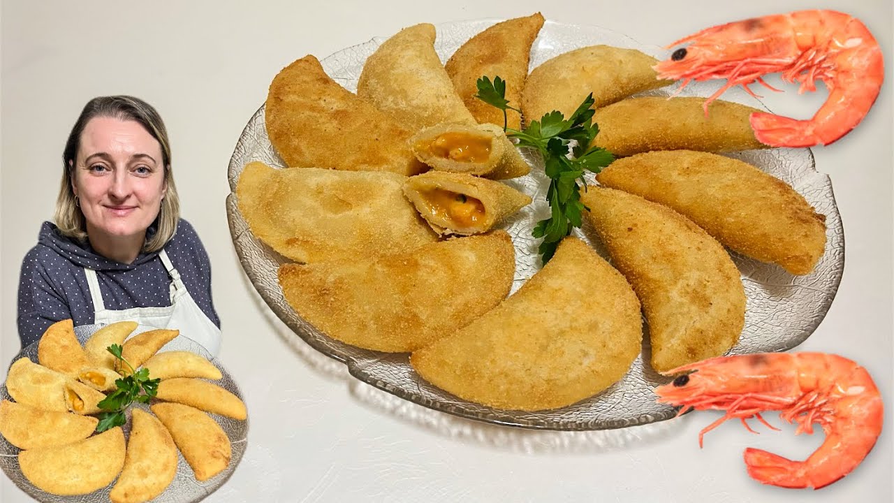 Receita de  Rissóis de camarão! simples e muito fácil de fazer!