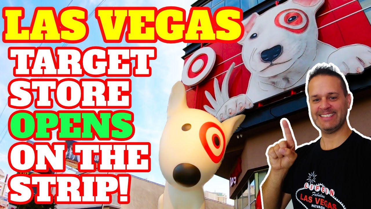 Target showcase store on Las Vegas Strip opens to public