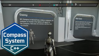 Compass System in Unreal Engine 5 - UI Kit - Fab Marketplace Assets