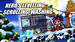 MapleLegends - BangHero's Tier 10 ring, scrolling sh*t, and the MAJOR wash